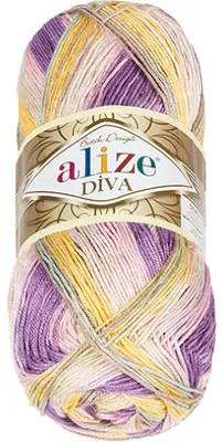 Produktbild von ALIZE Diva Batik 6958