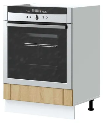 Produktbild von Küchenschrank, Ofenschrank, Lucca, Sonoma, Eiche, Holzwerkstoff