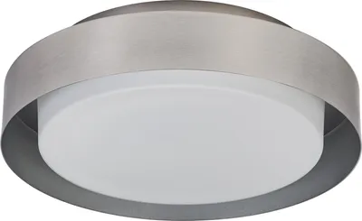 Obrázok produktu pre Stropné svietidlo OSRAM ORBIS MADRID 290 mm, nikel, pätica E27, možnosť osadenia inteligentnou žiarovkou, vysokokvalitný, moderný dizajn, kovové puzdro, vhodné do interiéru, okrúhle, stupeň krytia IP20