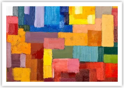 Produktbild von Poster - Poster ohne Rahmen - Abstraktion modern - 100x70 cm - Wand Bild - Wanddeko - Wandbilder - Kunstposter - Wandposter - Bilder - Kunstdruck - Wanddekoration - Wandbild - P2XAA100x70-3703