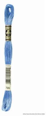 Immagine prodotto di Filato da ricamo DMC Mouline Special 117MC -799, 6 fili, 8 m