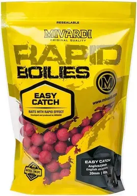 Produktbild von Mivardi Rapid Boilies Easy Catch - English Strawberry 3300 g 20 mm