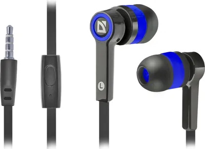 Produktbild von Defender Pulse-420 kabelgebundenes In-Ear-Headset Schwarz, Blau