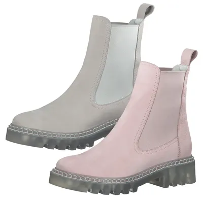 Produktbild von Tamaris Damen Stiefeletten Chelsea Boots Leder 1-25455-26, Größe:41 EU, Farbe:Grau