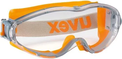 Zdjęcie produktu dla Okulary ochronne Ultrasonic, przezroczyste, szaro-pomarańczowe, wysokie