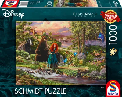 Produktbild von Thomas Kinkade Studios: Disney Dreams Collection - Brave, Merida Legende der Highlands (1000 Teile)