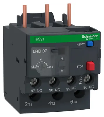 Image de Schneider Electric Relais de protection moteur 1,60-2,50A LRD07