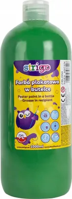 Produktbild von Strigo Plakatfarbe Grün 1000 ml