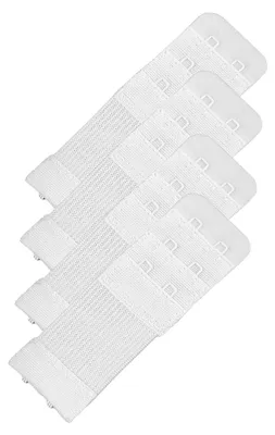 Produktbild von 4 elastische BH-Verlängerung 30 mm 2 Reihen BH Zubehör Dessous
