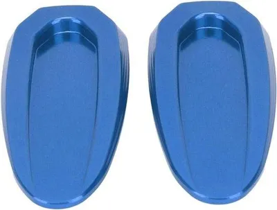 Imagen del producto de Cubierta para motor de aluminio, compatible con BMW S1000RR, resistente al agua, color azul, modelos 2019-2023