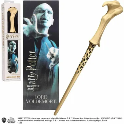 Produktbild von Noble Collection Harry Potter PVC Zauberstab-Replik Lord Voldemort 30 cm