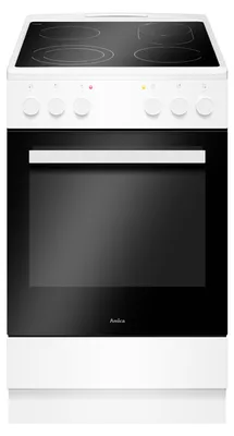 Produktbild von Amica - SHC 903 021 W - Standherd - Glaskeramik - Weiß - 50 cm