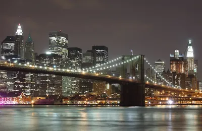 Produktbild von Papermoon VLIES Fototapete, Digitaldruck, Manhatten Brücke (412)
