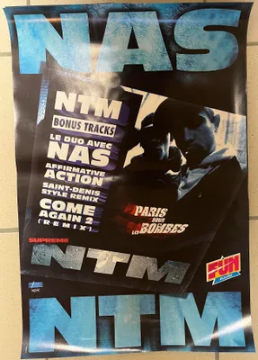 Productafbeelding van NTM - Parijs onder de bommen - 1995 - Affiche / Poster - 40x60 cm