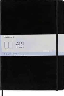 Produktbild von MOLESKINE Aquarellnotizbuch A3 200g/qm Hardcover schwarz