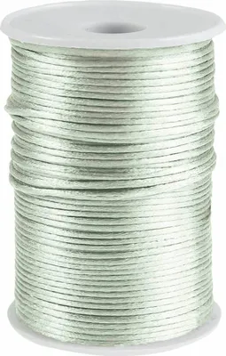 Produktbild von 90m Satinschnur 2mm Satinkordel Schmuck-Kordel -Schnur Kumihimo Bänder