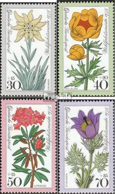 Produktbild von Briefmarken BRD (BR.Deutschland) 1975 Mi 867-870 (kompl.Ausg.) FDC Alpenblumen