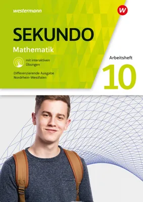 Produktbild von Sekundo 10. Arbeitsheft mit interaktiven Übungen. Für Nordrhein-Westfalen