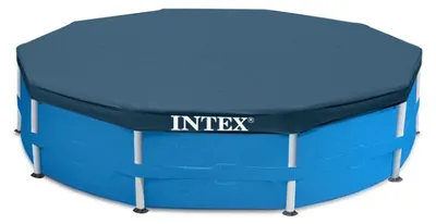 Obrázok produktu pre Intex 28031, Obal, Nadzemný bazén, Kolo, Modrá, PVC, Polyetylen, 3,66 m