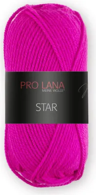 Produktbild von Pro Lana Star 50g (80) neonpink