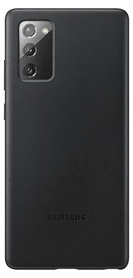 Image de SAMSUNG EF-VN980LB - Coque en cuir Noir G Note20