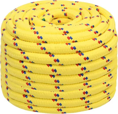 Produktbild von vidaXL Bootsseil Gelb 20 mm 25 m Polypropylen