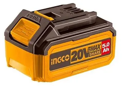 Image de Batterie Lithium-ion 20V 5.0 Ah avec indicateur de charge P20S - INGCO - FBLI2003