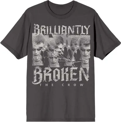 Produktbild von The Crow T-Shirt Herren Broken schwarz XL