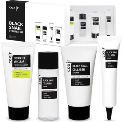 Produktbild von Coxir Black Snail Starterset 30 ml+ 30 ml+ 20 ml+ 15 ml