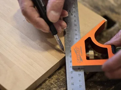 Obrázek produktu pro Savage | Kombinovaný multifunkční úhelník 30 cm.