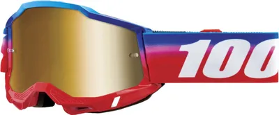 Produktbild von 100% Accuri 2 Goggle - Mirror unis Unity - 2022 - maximale Sicht & Schutz.