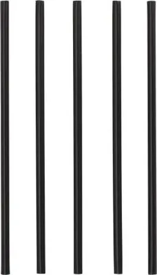 Produktbild von Mehrweg-Shake-Halme PP Ø 8 mm · 25 cm schwarz