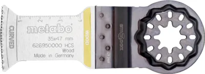 Produktbild von Metabo 626950000, Sägeblatt, Weichholz, Hartstahl (HCS), 45 mm, 32 mm, 1 Stück(e)