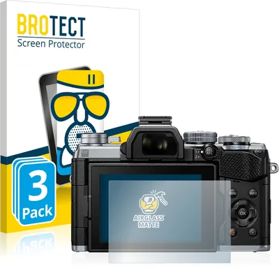 Produktbild von 3x BROTECT Entspiegelungs Schutzglas für Olympus OM-D E-M5 Mark III Schutzfolie Panzer Folie Glas Display Schutz matt