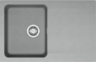 Produktbild von Franke Orion - Tectonite Spülbecken OID 611-78, 780x500 mm, grau 114.0395.184