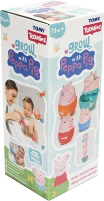 Produktbild von TOMY Peppa Pig Familienpuzzle E73526