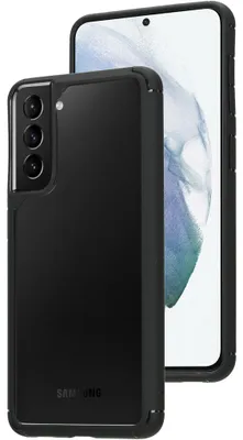 Produktbild von Mobiparts Rugged Clear, Cover, Samsung, Galaxy S21 Plus 4G/5G, 17 cm (6.7"), Transparent, Schwarz