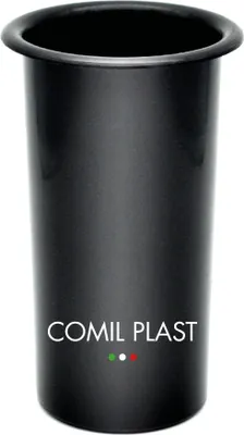 Produktbild von Comil Plast | Innenblumenhalter aus Kunststoff für Friedhofsvase Farbe Schwarz | Durchmesser 7 cm, Höhe 14 cm., 14cm