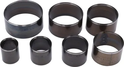 Produktbild von Runder Lederstanzer, 7-teiliges Set, Locherwerkzeuge aus hochhartem Kohlenstoffstahl für die DIY-Verarbeitung