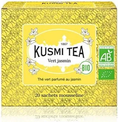 Produktbild von Kusmi Tea  Grüner Jasmin Tee 40g – Aromatischer,  grüner Tee