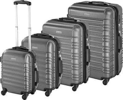 Produktbild von Hartschalenkoffer-Set 4-teilig, aus robustem ABS-Kunststoff