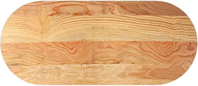 Obrázek produktu pro vidaXL Stolová deska světle hnědá 140x60x4 cm dubový ovál z masivního dřeva