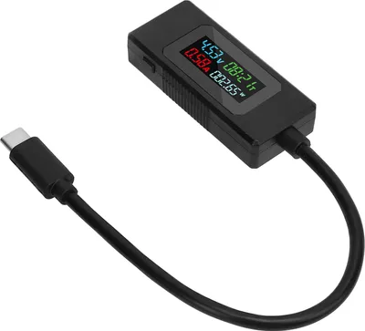Zdjęcie produktu dla Fafeicy USB DC tester 4 do 30 V 6.5A multimetr do analizy powerbanków i szybkiego ładowania z wykrywaniem QC4.0