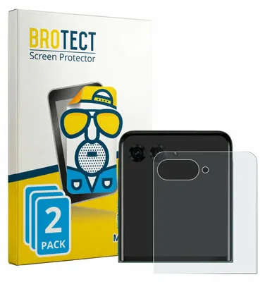 Produktbild von 2x BROTECT Schutzfolie für Motorola Razr 70 Plus (Hinteres Display) Displayschutz Displayschutzfolie Folie Matt Entspiegelungsfolie