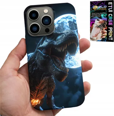 Obrázok produktu pre Puzdro Pre Iphone 15 Pro - Dinosaurus Tyranosaurus