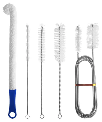 Reinigungsset, 5-teilig, Rohrreinigungsbürste, flexibel, 1,6 m