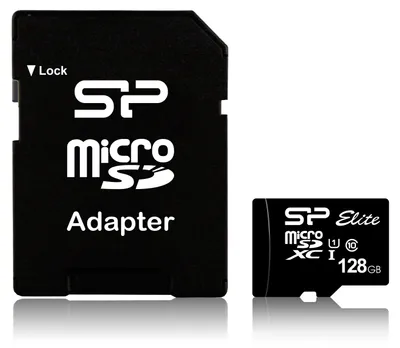Image de Silicon Power Elite 128 Go MicroSDXC UHS-I Classe 10