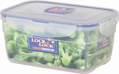 Produktbild von Vorratsdose rechteckig, 1800 ml 208 x 143 x 94 mm, nestbar