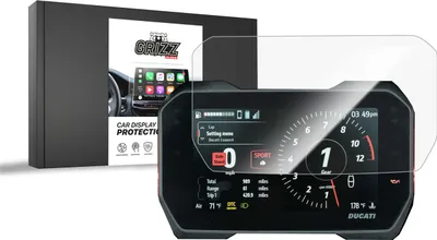 Produktbild von Keramische Autodisplayfolie für Ducati Multistrada V4 S 7" (2024-2025), Grizz Protector