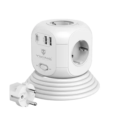 Obrázek produktu pro Síťový adaptér Viking AC Cube PD